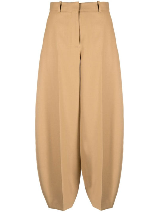 Neutral Carlien Balloon-leg Trousers