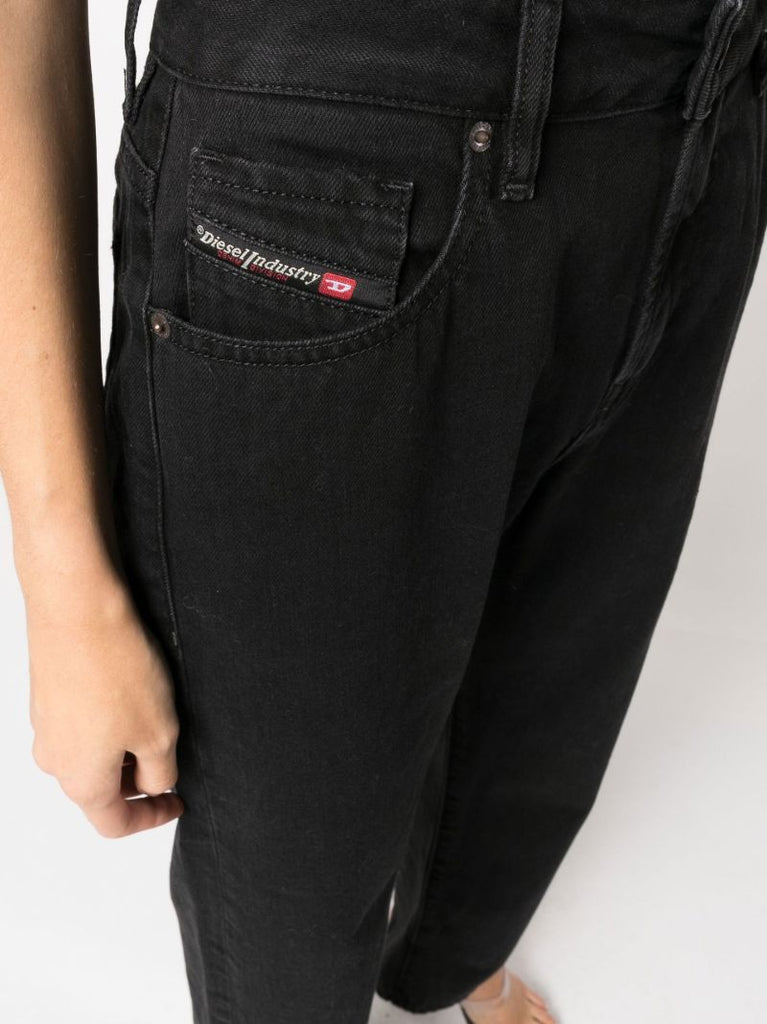 Black 1999 Straight-leg Jeans