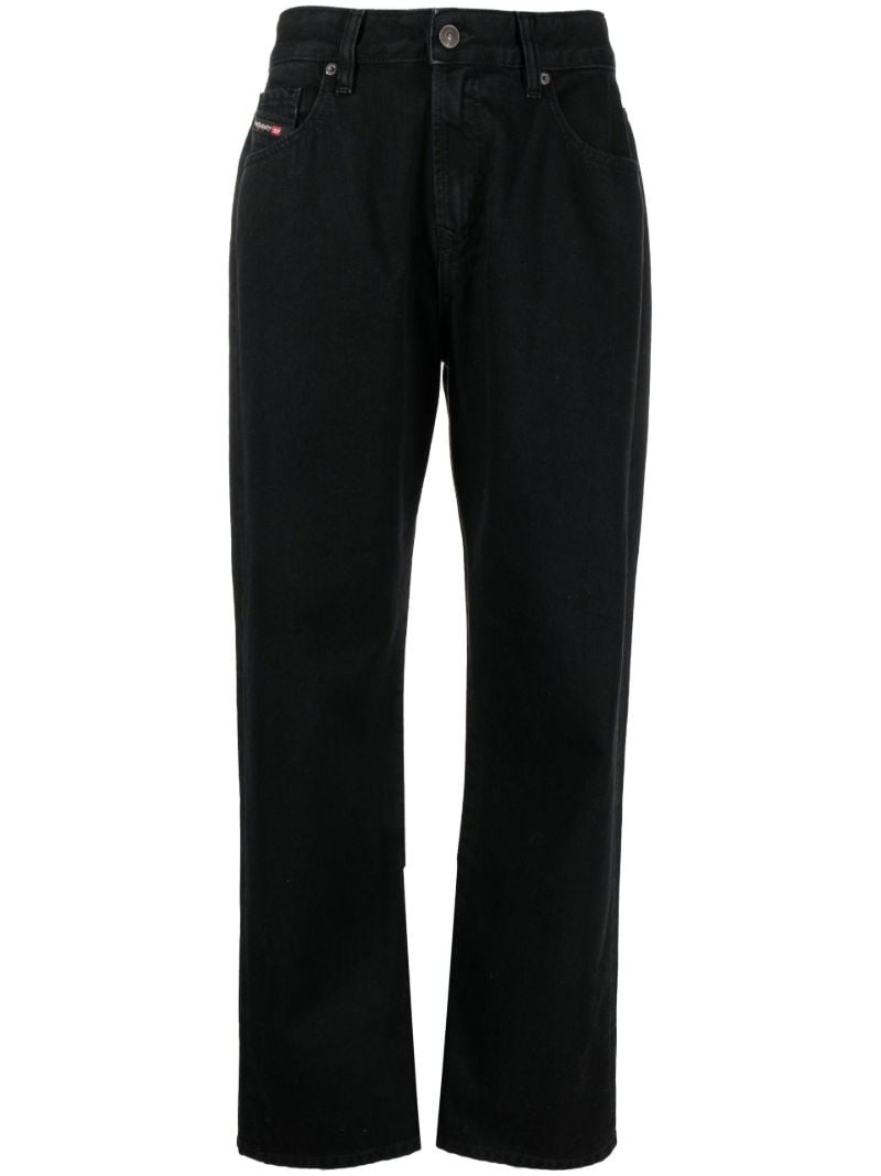Black 1999 Straight-leg Jeans