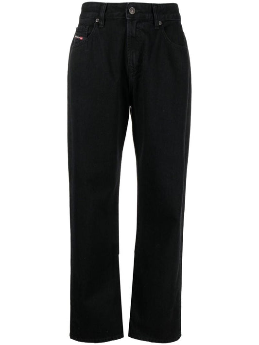 Black 1999 Straight-leg Jeans