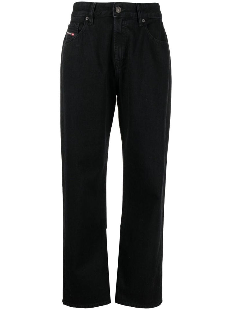 Black 1999 Straight-leg Jeans