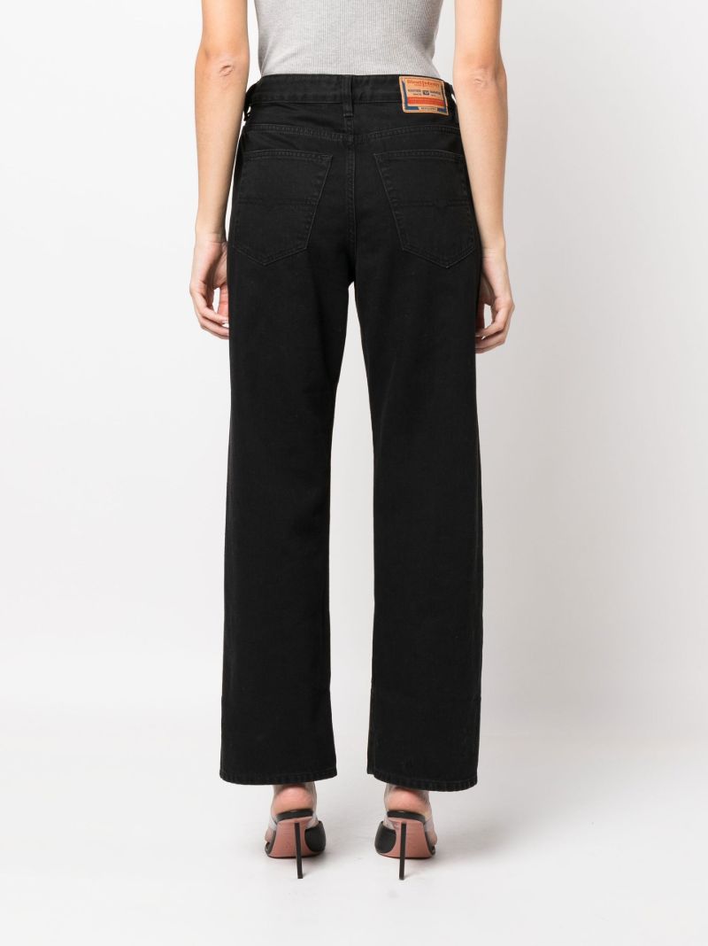 Black 1999 Straight-leg Jeans