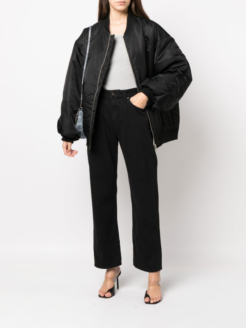 Black 1999 Straight-leg Jeans