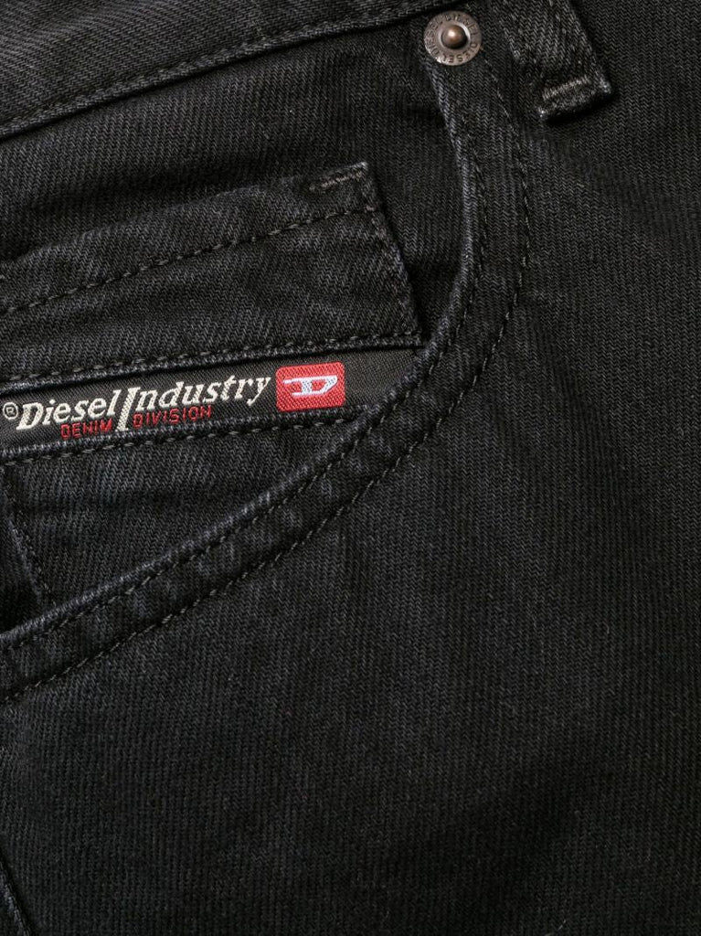 Black 1999 Straight-leg Jeans