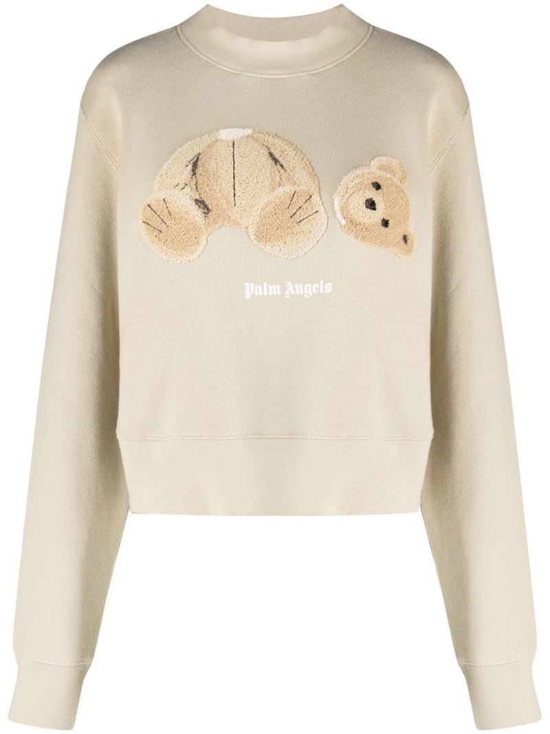 Neautral Teddy Bear Cotton Sweatshirt