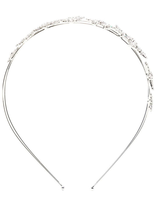 Silver Tone Nashira Crystal Embellished Headband