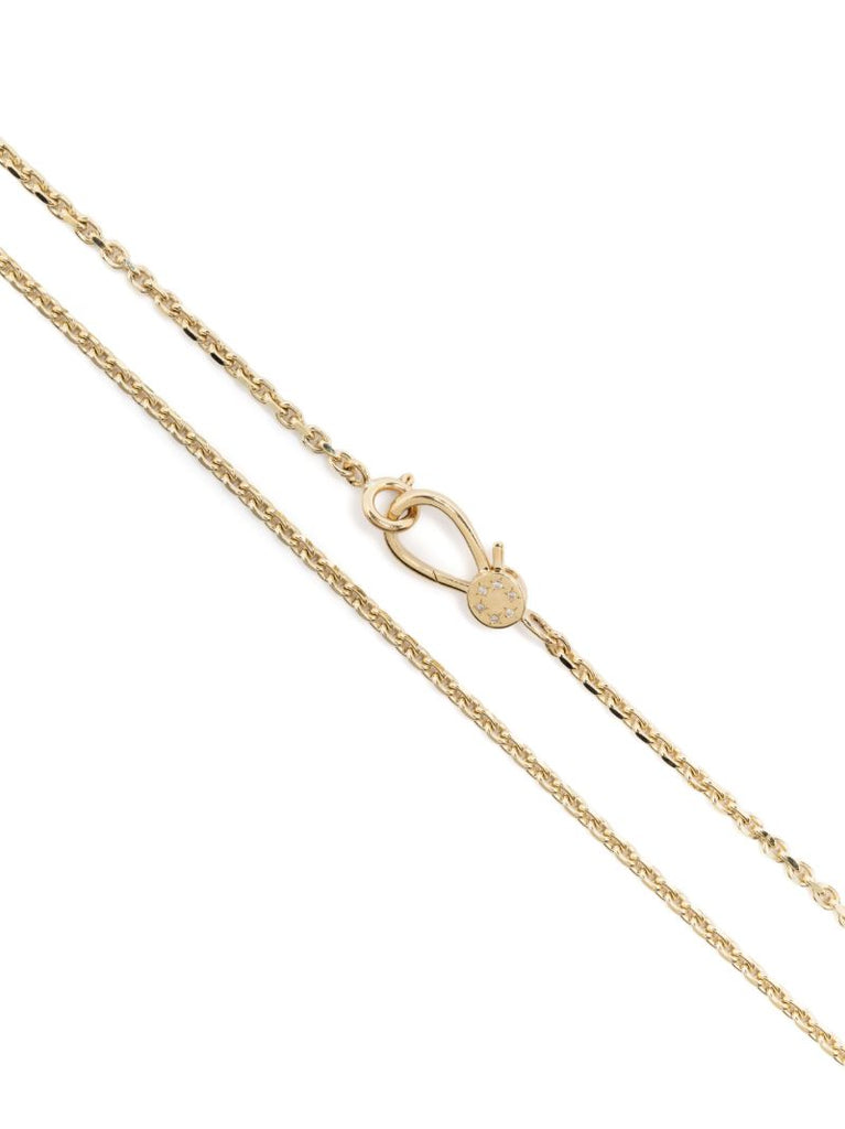 9k Yellow Gold Paloma Diamond Necklace
