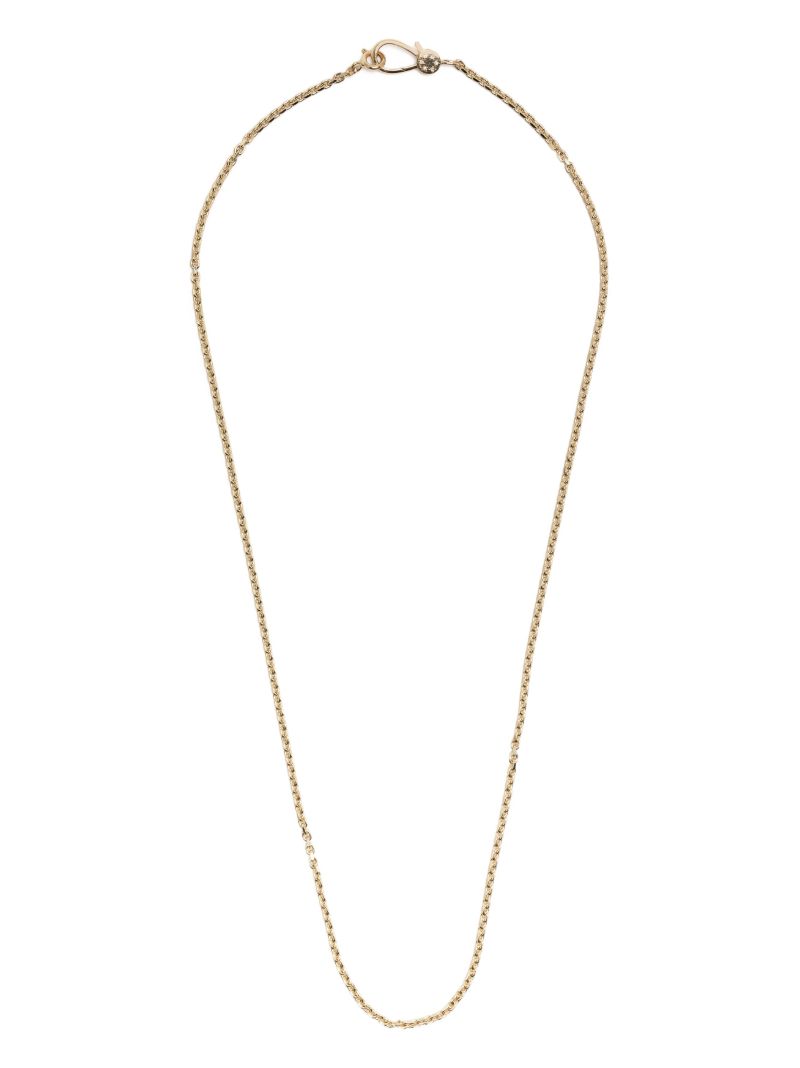 9k Yellow Gold Paloma Diamond Necklace