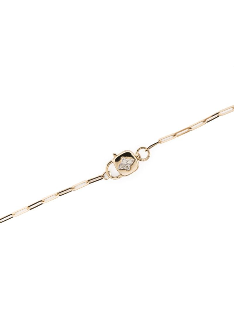 9k Yellow Gold Louise Diamond Necklace