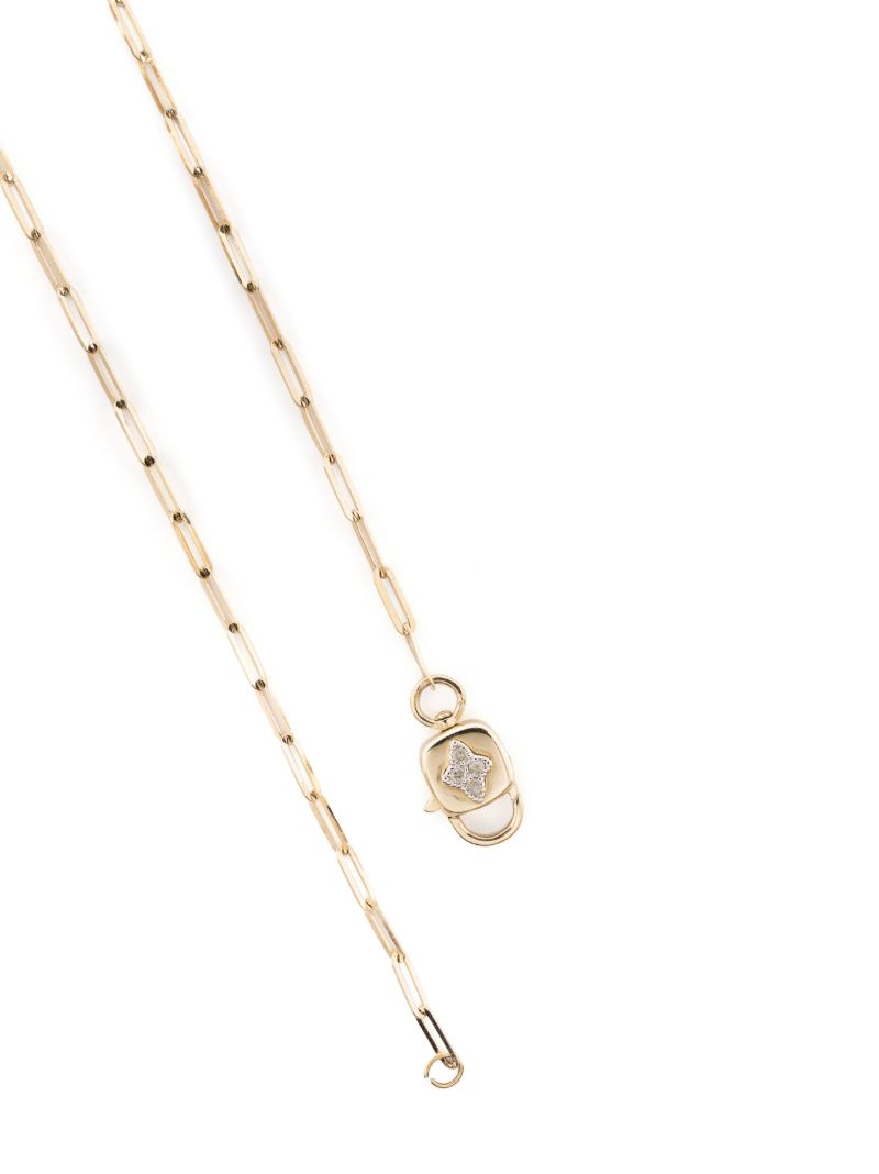 9k Yellow Gold Louise Diamond Necklace