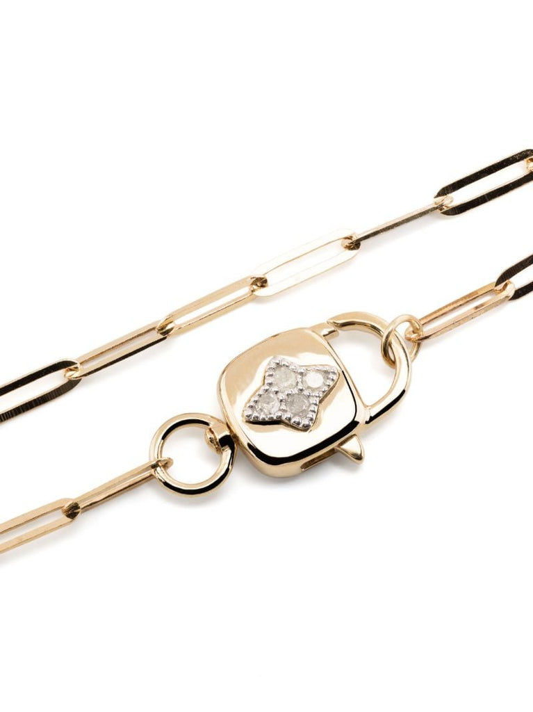 9k Yellow Gold Louise Diamond Bracelet