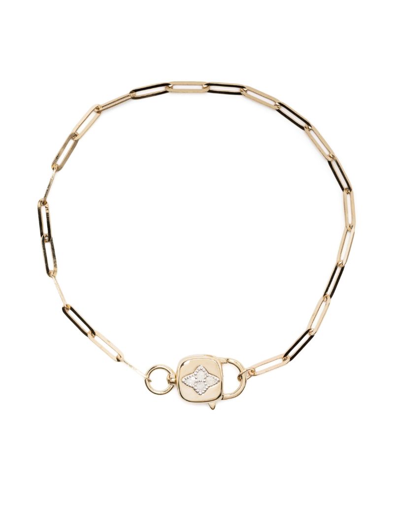9k Yellow Gold Louise Diamond Bracelet