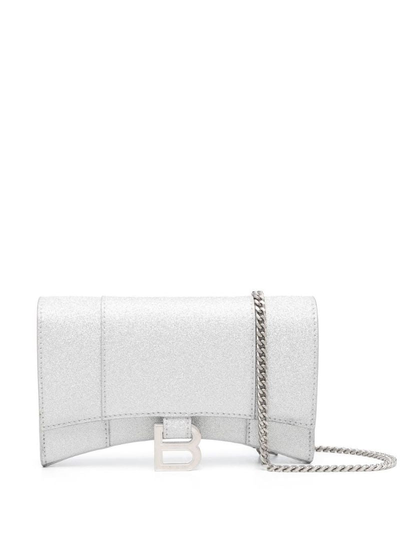Silver Xs Hourglass Wallet-on-chain