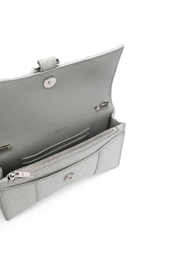 Silver Xs Hourglass Wallet-on-chain