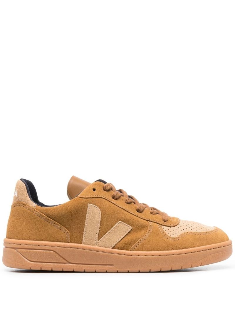 Brown V-10 Suede Low-top Sneakers