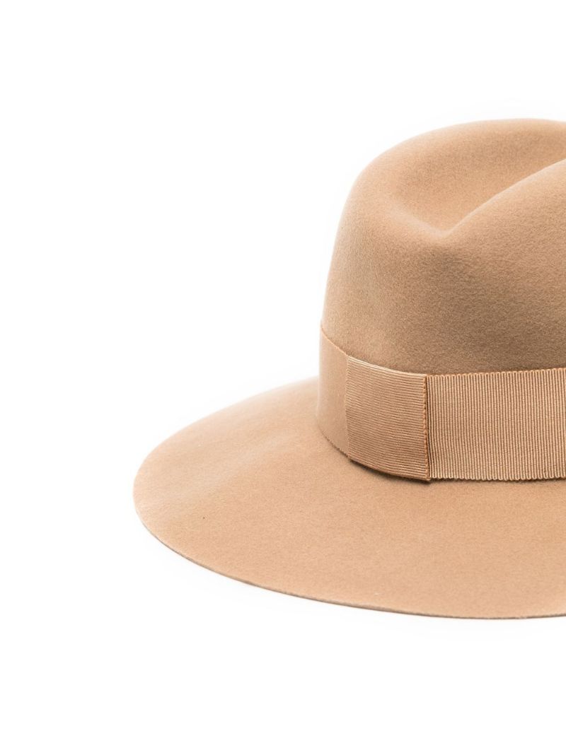 Neutral Virginie Logo Fedora Hat