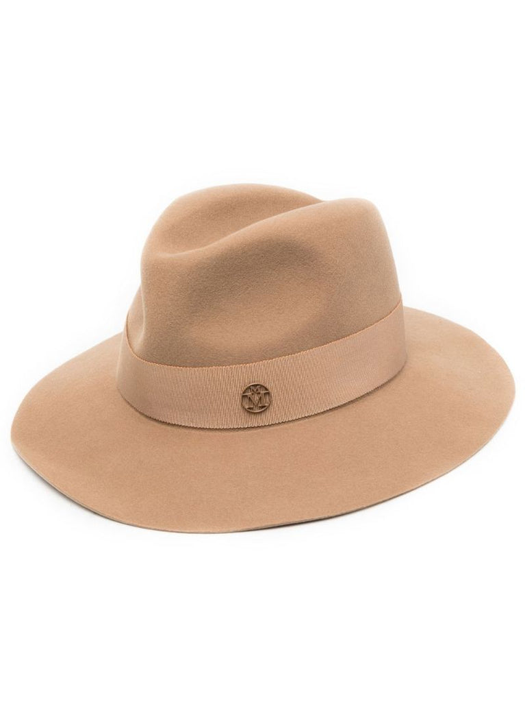 Neutral Virginie Logo Fedora Hat