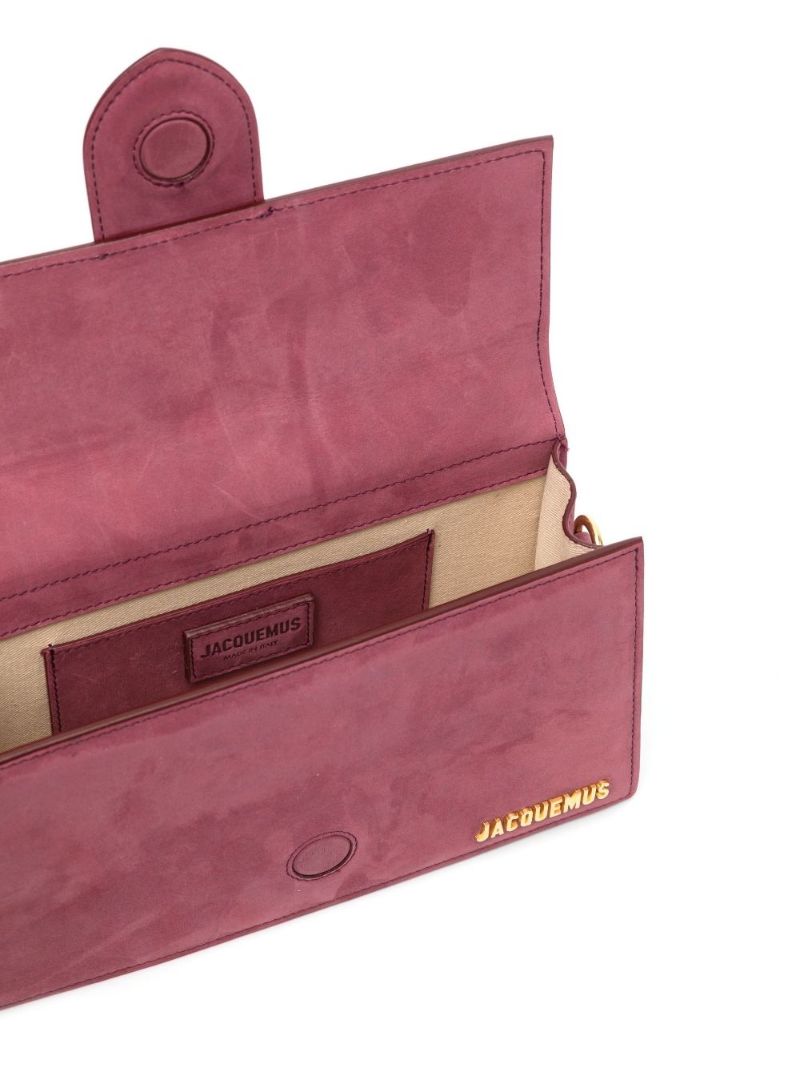 Pink Le Grand Bambino Leather Shoulder Bag