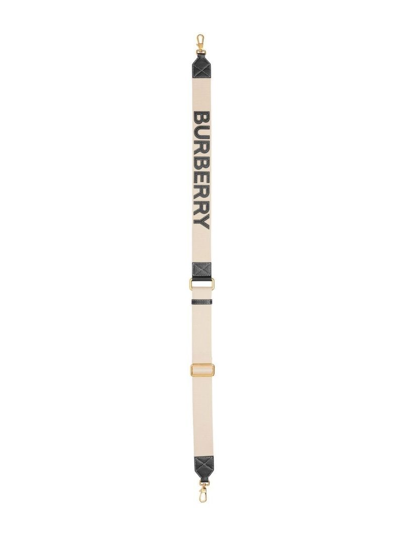 Neutral Logo AppliquÃ_x0083_Â© Bag Strap