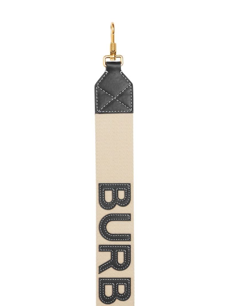 Neutral Logo AppliquÃ_x0083_Â© Bag Strap