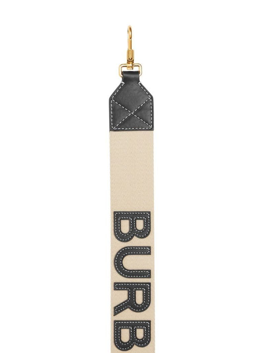 Neutral Logo AppliquÃ_x0083_Â© Bag Strap