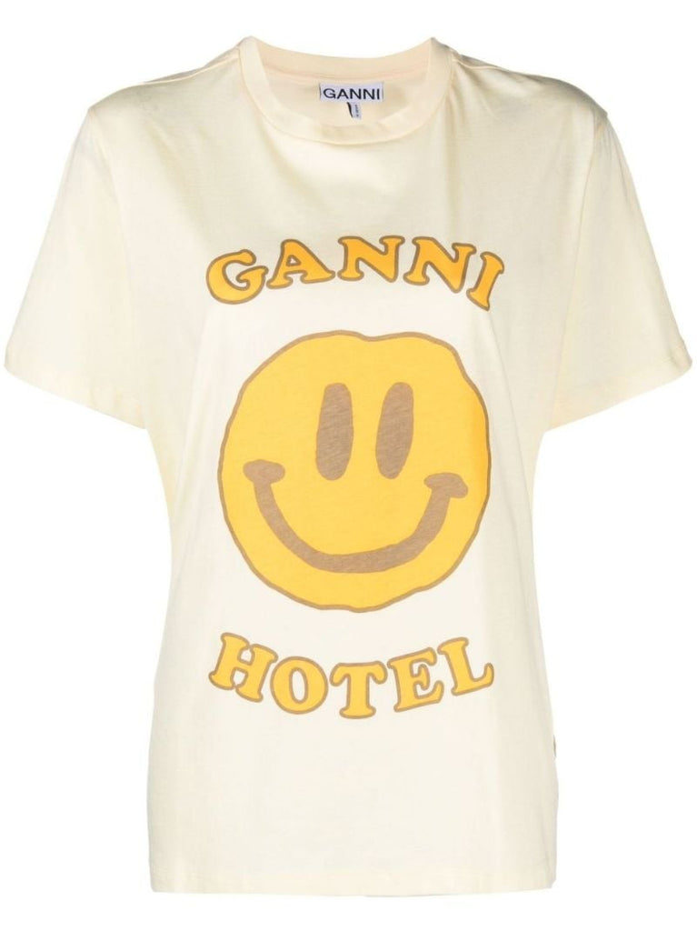 Yellow Smiley Organic Cotton T-shirt