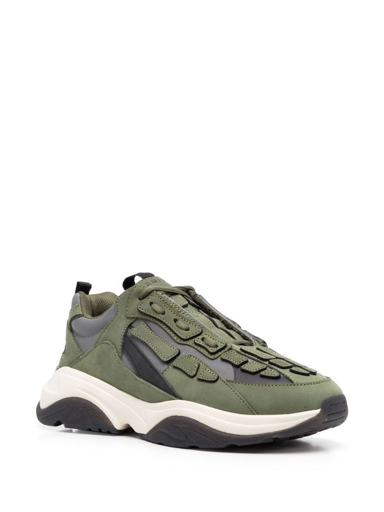 Green Bone Runner Sneakers