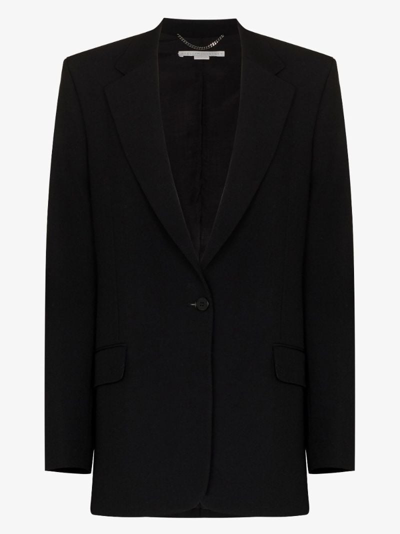 Black Single-breasted Blazer