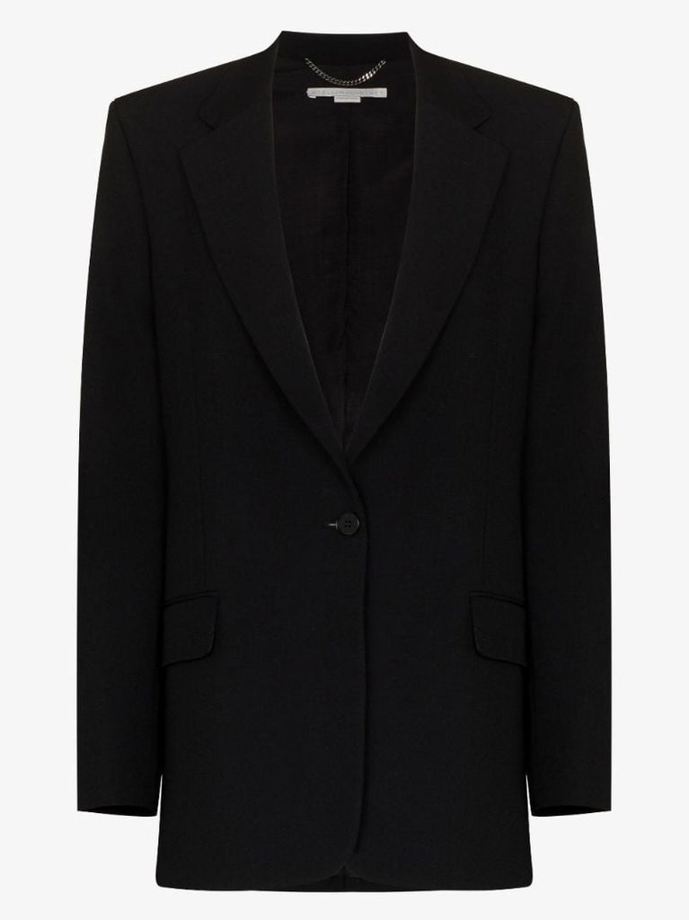 Black Single-breasted Blazer