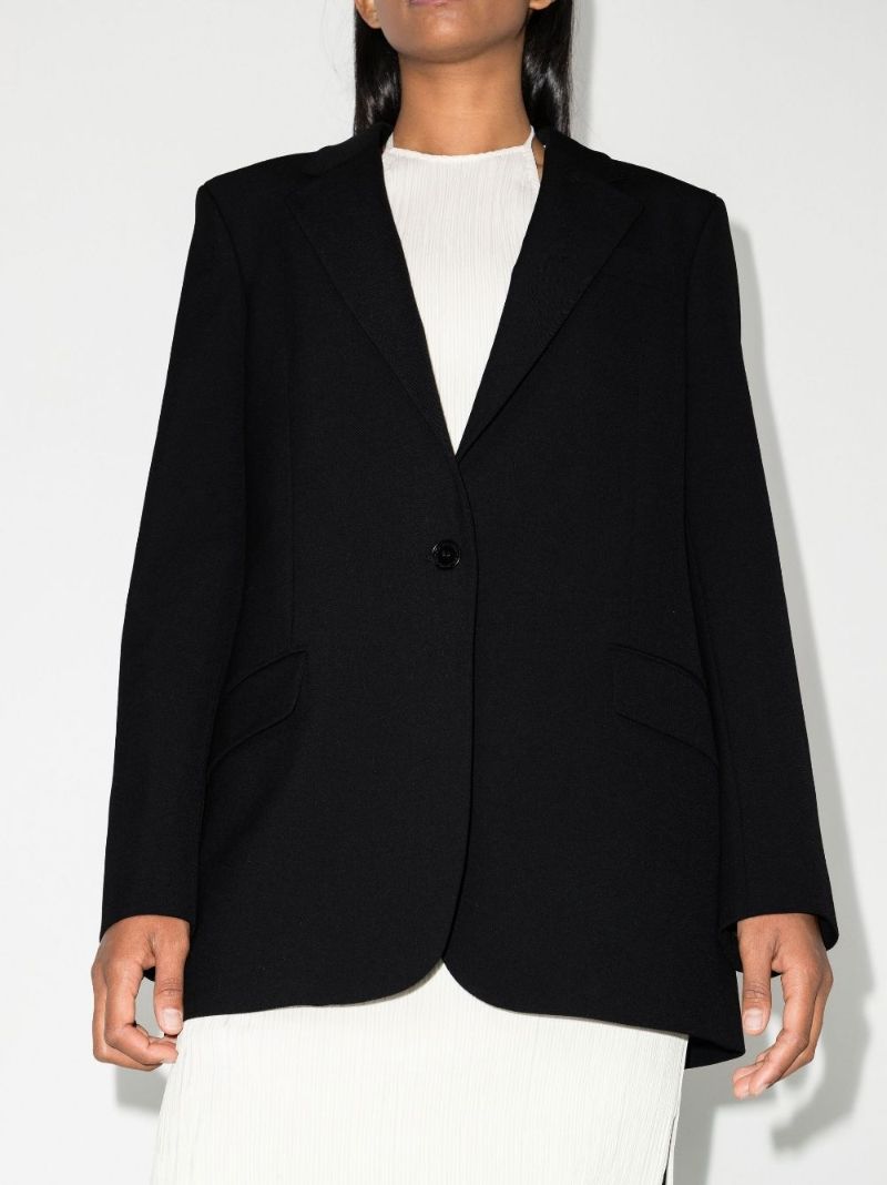Black Single-breasted Blazer