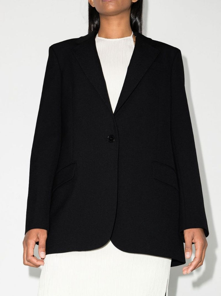 Black Single-breasted Blazer