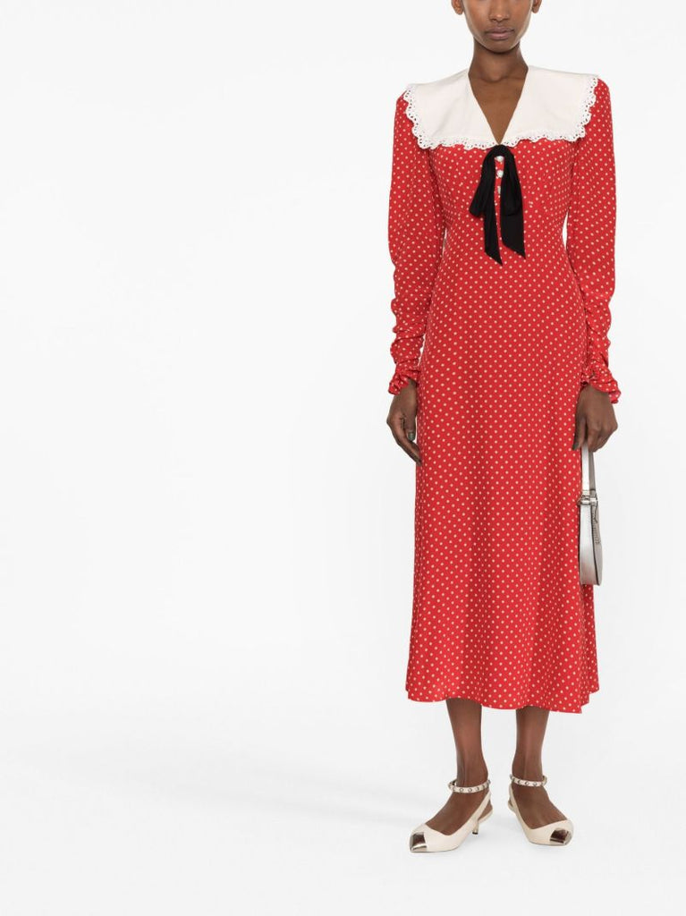 Red Polka Dot Dress