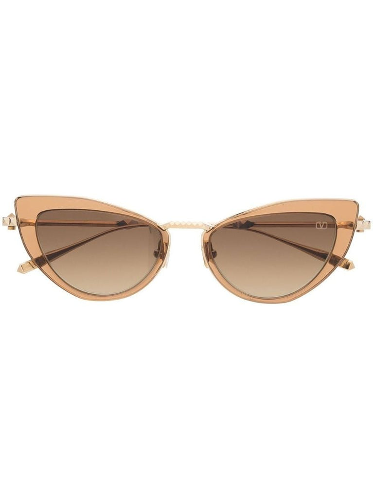 Gold-tone Viii Cat-eye Sunglasses
