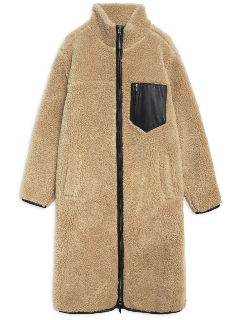 Brown Ryder Faux Shearling Coat