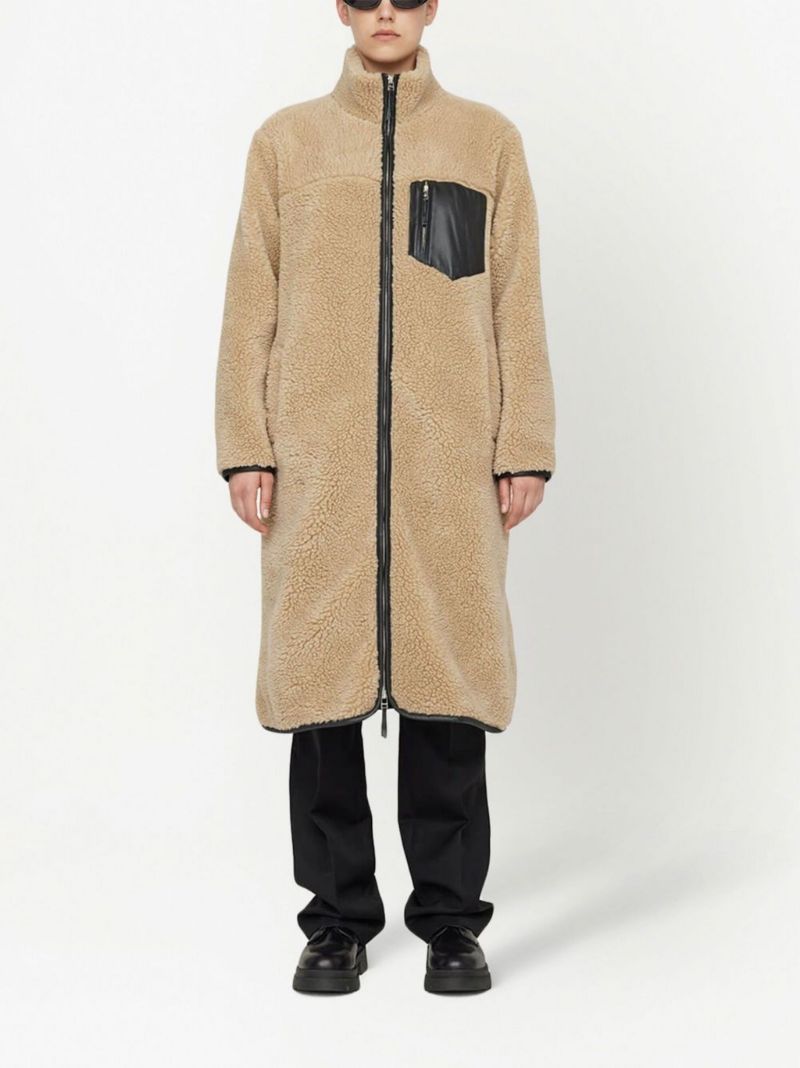 Brown Ryder Faux Shearling Coat