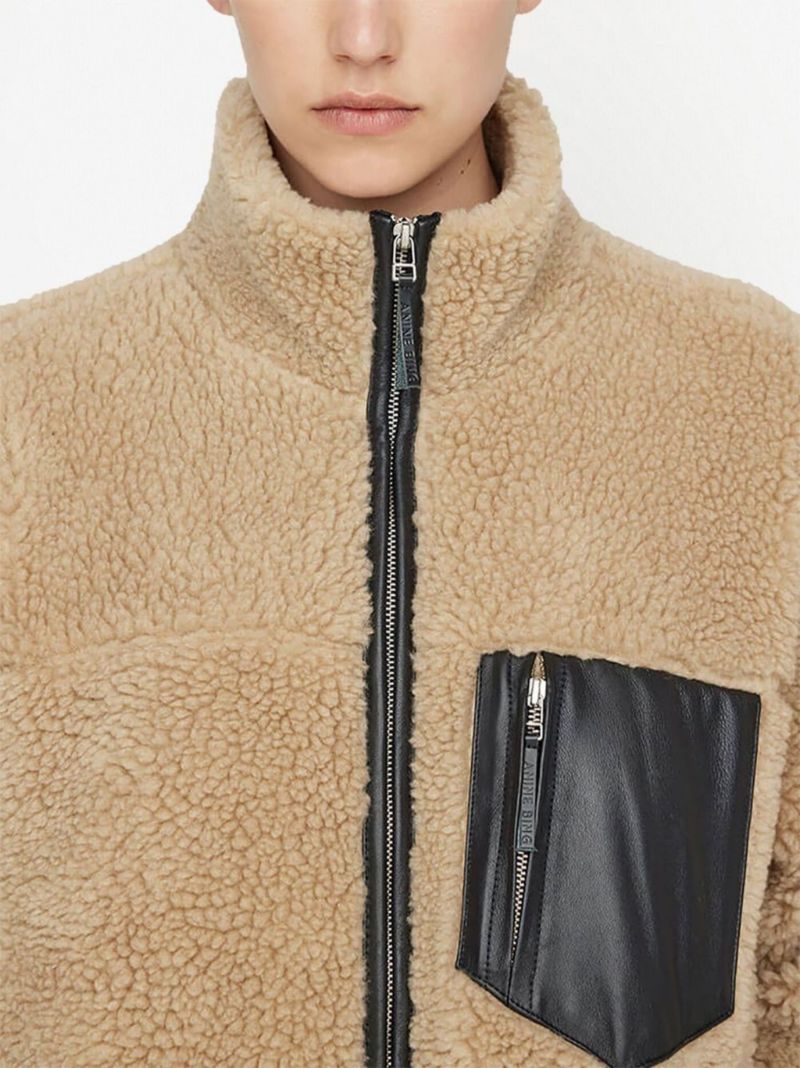 Brown Ryder Faux Shearling Coat