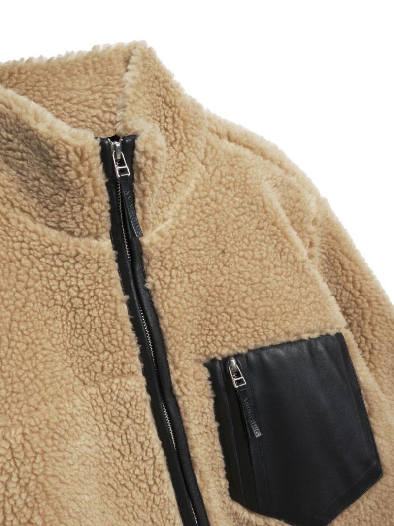 Brown Ryder Faux Shearling Coat