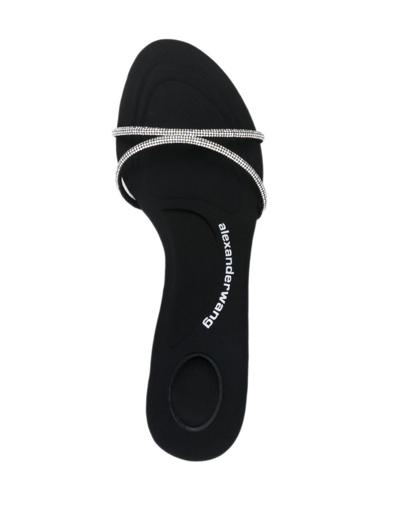 Black Dahlia 50 Leather Sandals
