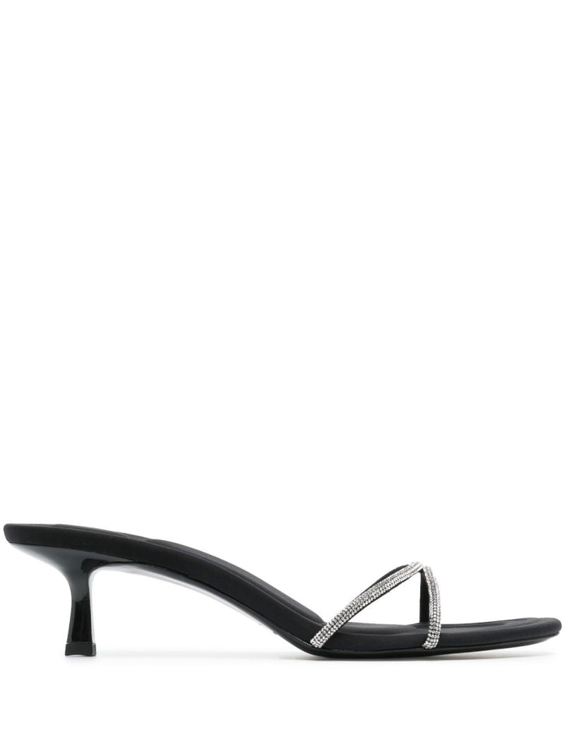 Black Dahlia 50 Leather Sandals