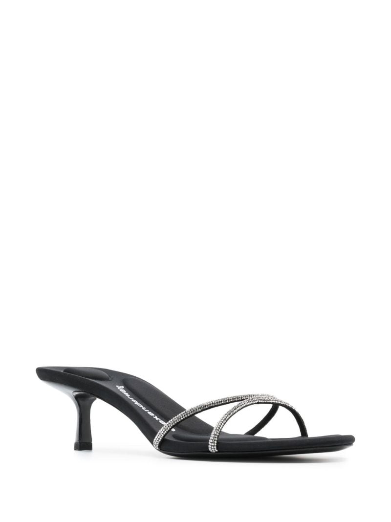 Black Dahlia 50 Leather Sandals