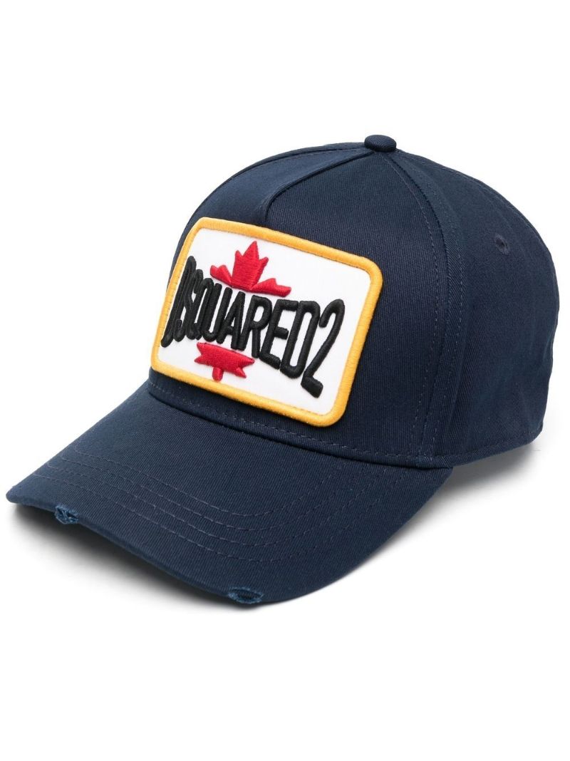 Blue Canada Logo Patch Baseball Cap