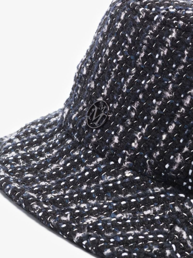 Black Jason Tweed Bucket Hat