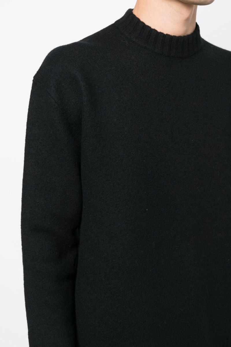 Black Wool Sweater