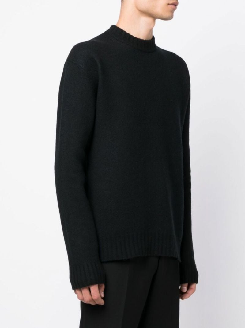 Black Wool Sweater