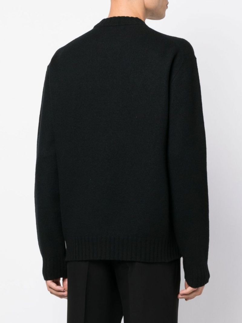 Black Wool Sweater