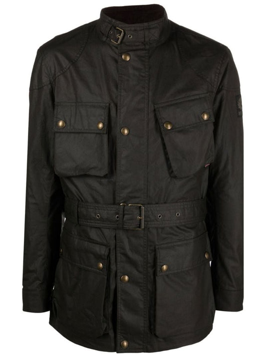 Green Trialmaster Wax Cotton Jacket
