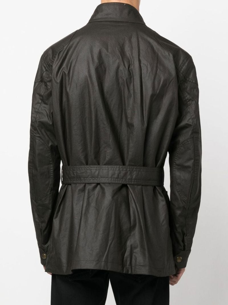 Green Trialmaster Wax Cotton Jacket