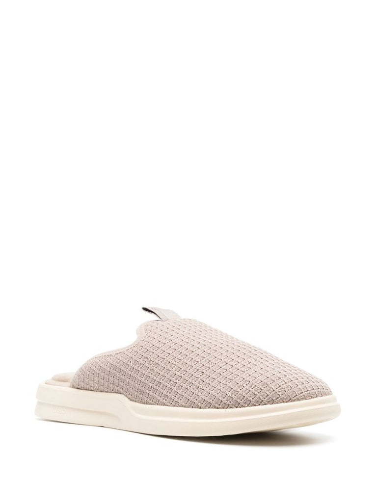 Grey Pelli Waffle Slipper