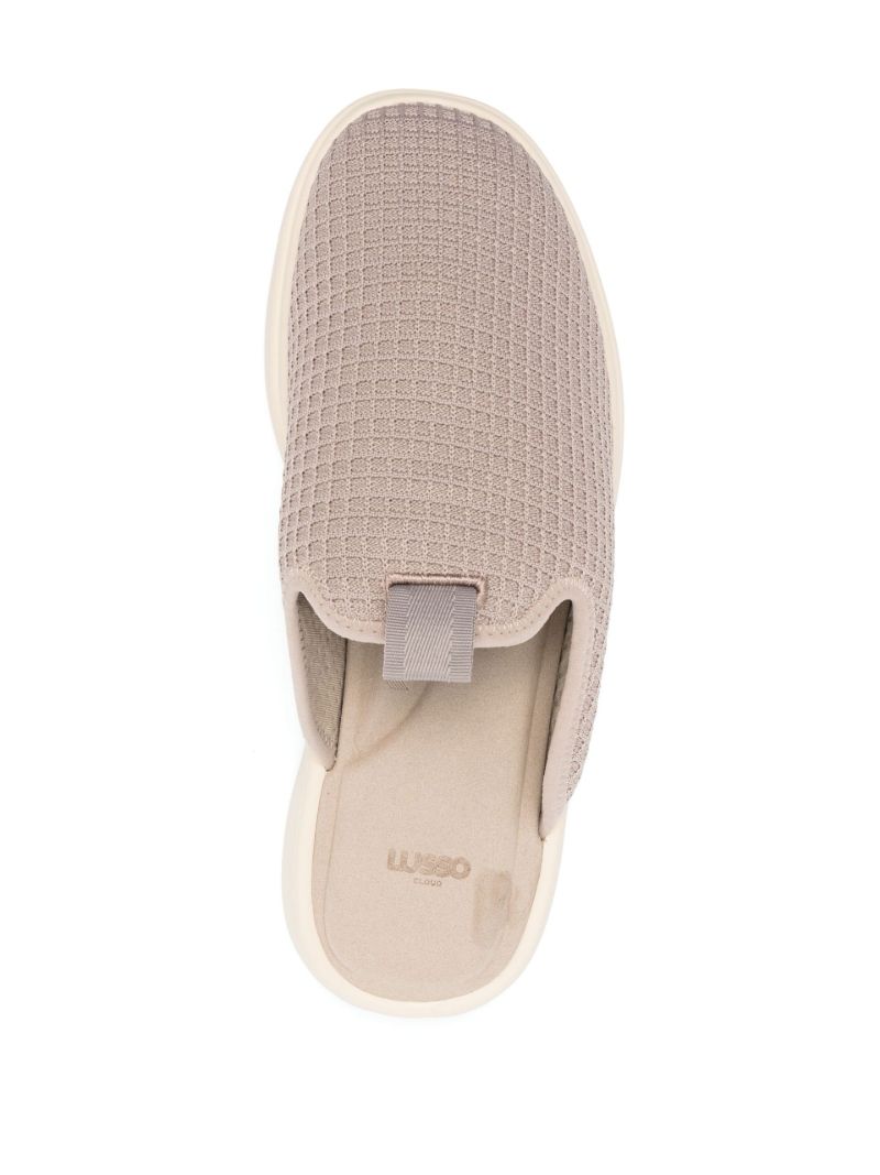 Grey Pelli Waffle Slipper
