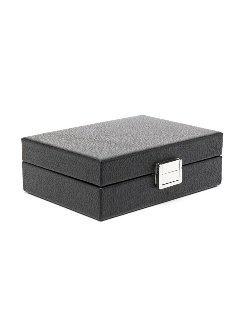 Black Double 6 Dominoes Set